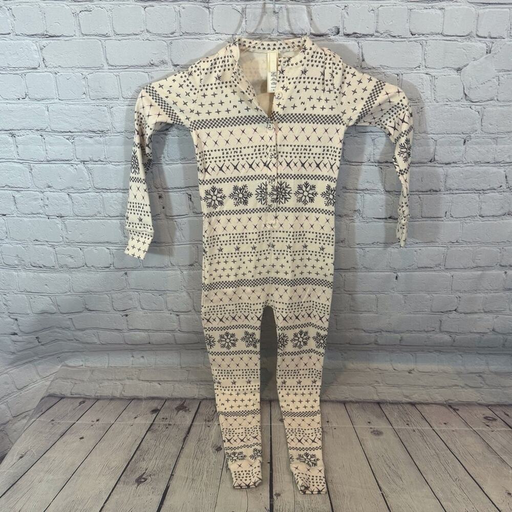 Skims Snowflake Pattern Girl’s Romper